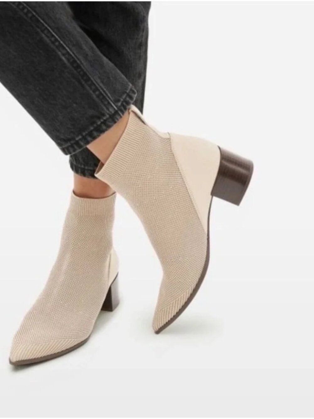 EVERLANE The Boss Boot in ReKnit Beige